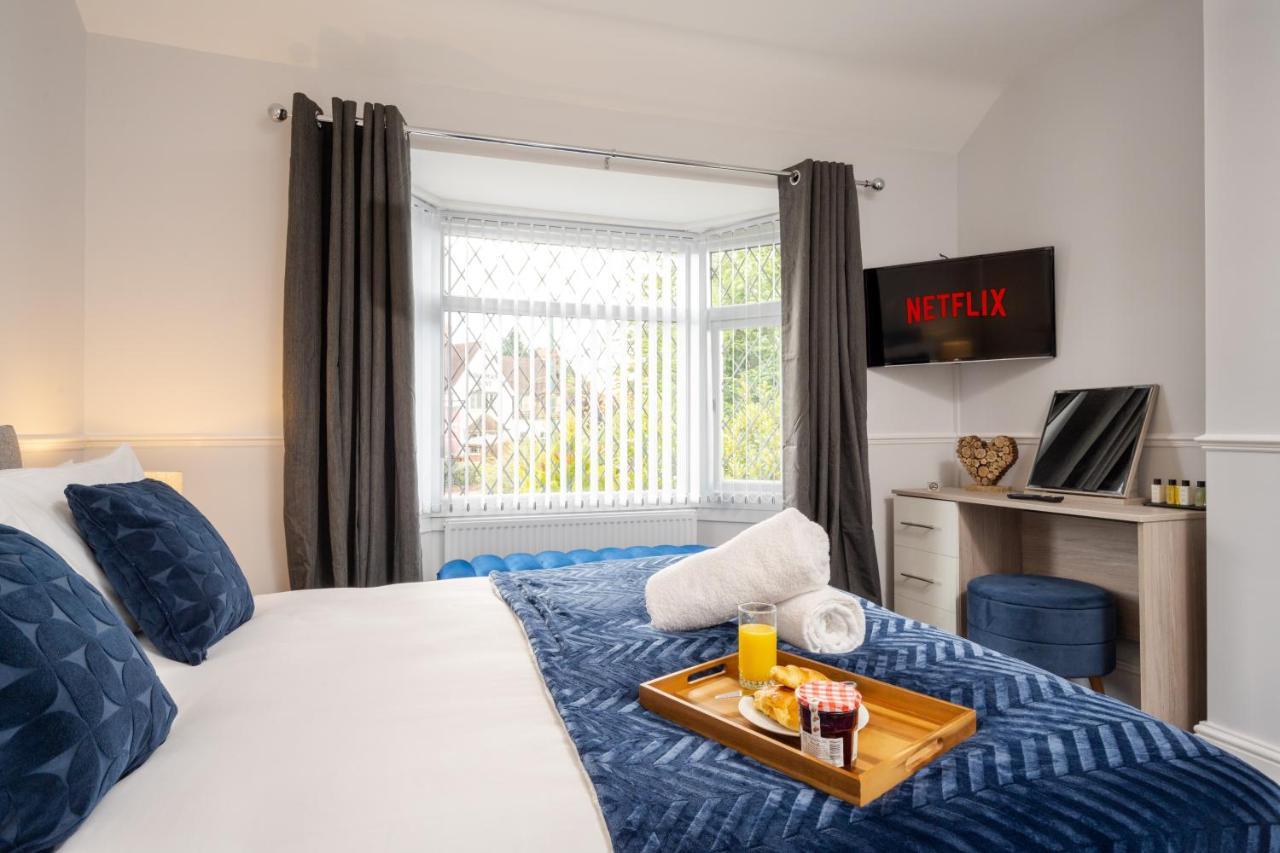 Mulberry House - Luxurious And Modern 4-Bed In Solihull Near Nec,Jlr, Airport, Resorts World, Hs2 Buitenkant foto
